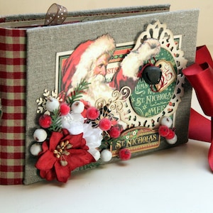 Tutoriel du Mini Album Déco Noël