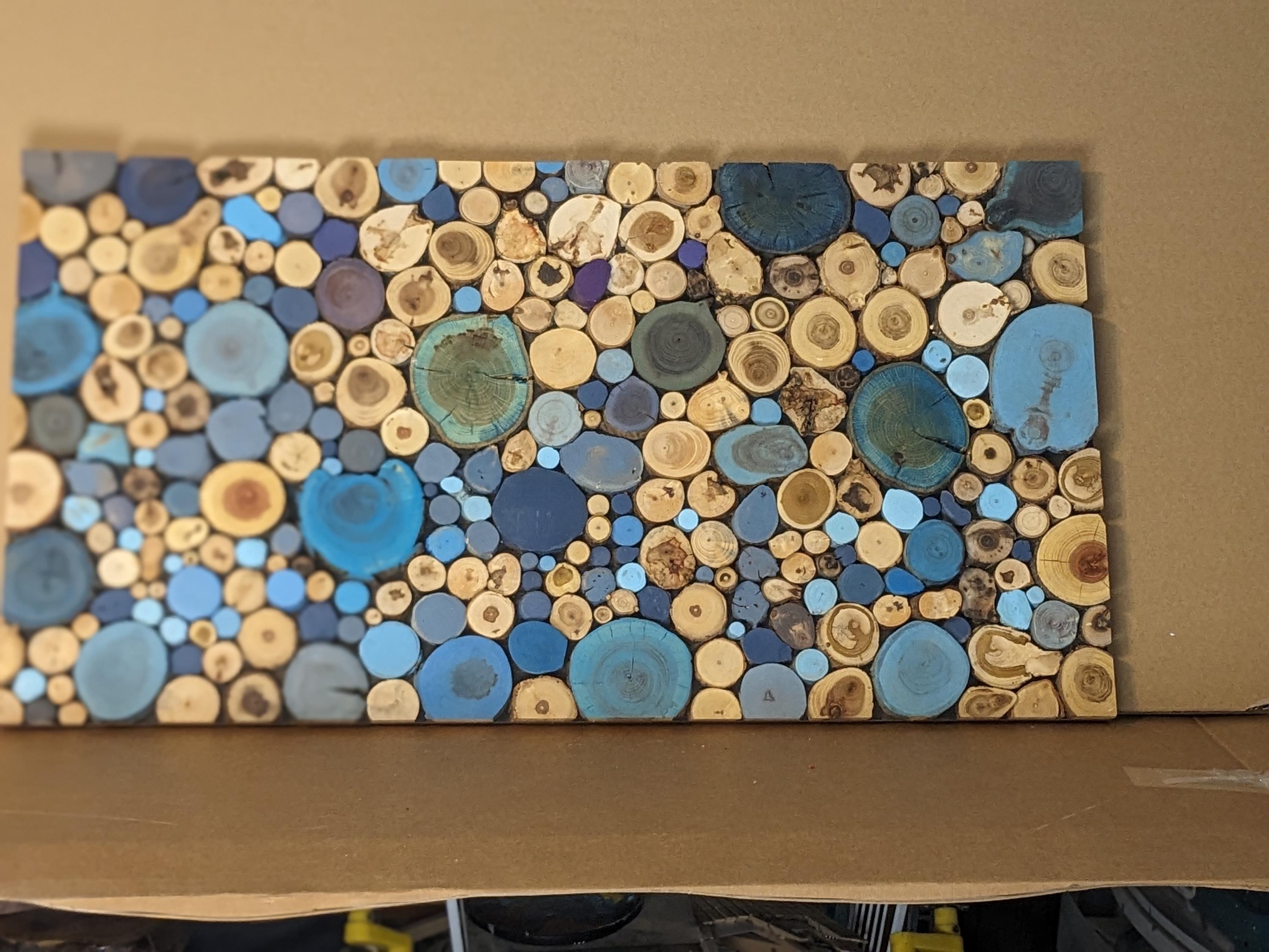 Reclaimed Wood Slice Wall Art - Etsy