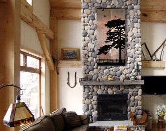 Reclaimed Barn Wood Wall Art — Rustic Painting