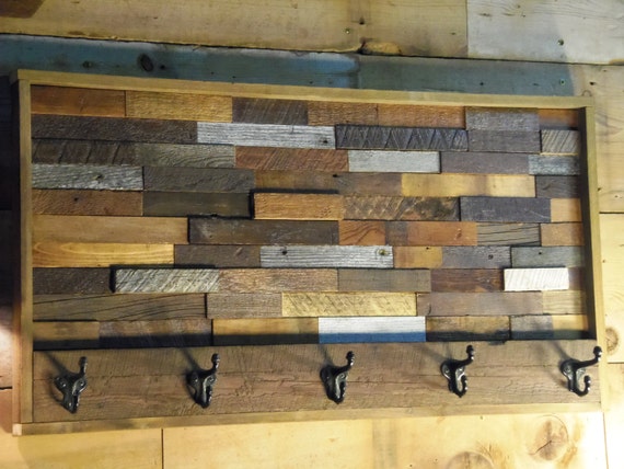 Large Reclaimed Wood Coat Rack Antique Hooks Wall Art Large Reclaimed Wood Coat Rack Antique, How To Make A Reclaimed Wood Coat Rack