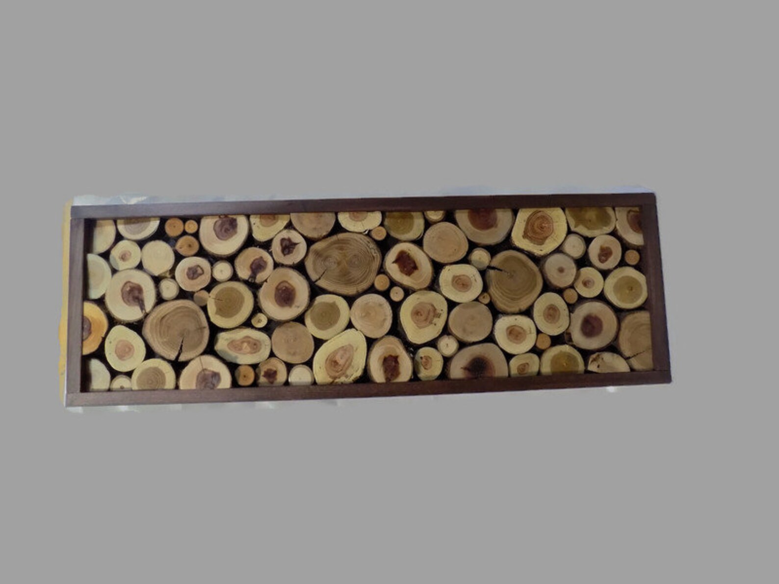 Large Reclaimed Wood Wall Art Wood Slice Wall Art Custom Etsy