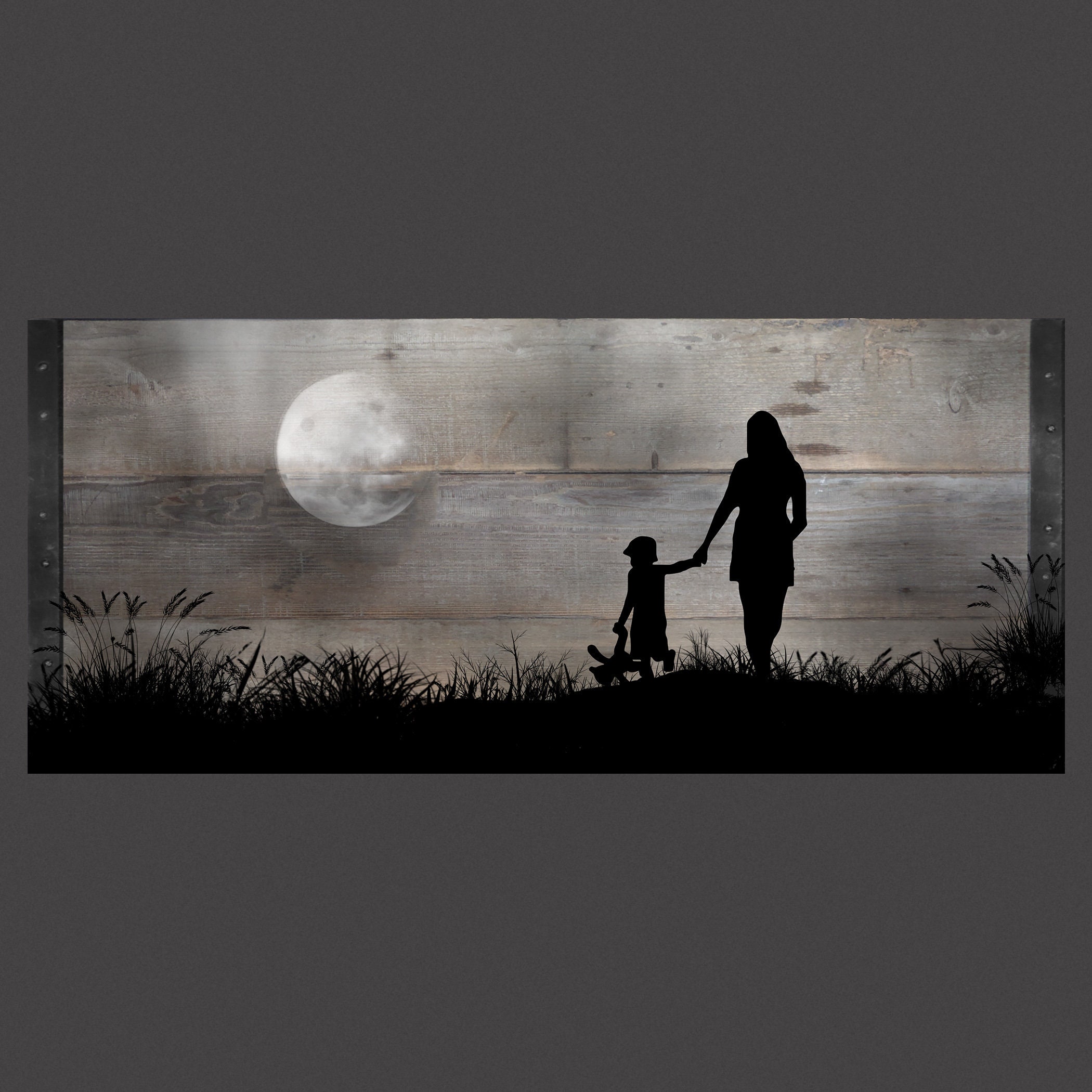 Reclaimed Wood Wall Art Wood Wall Art Rustic Modern - Etsy