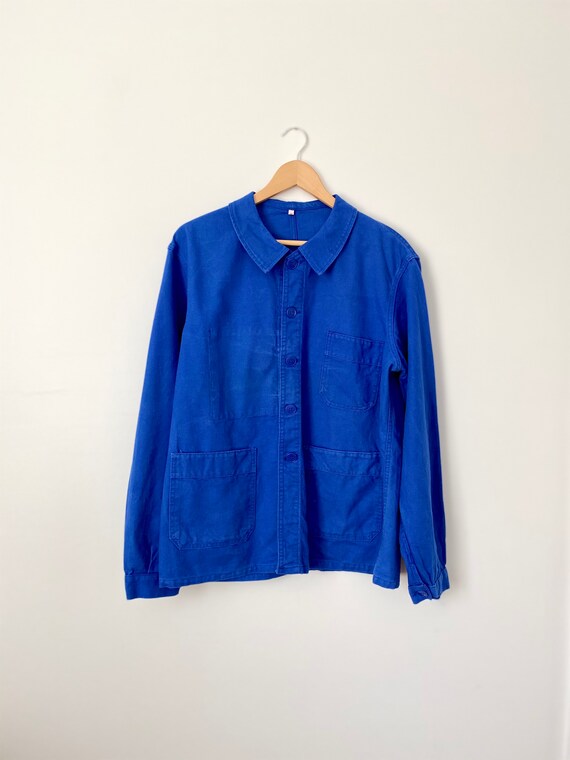 Royal Blue French Chore Jacket