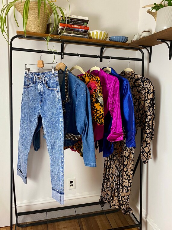 Lot of Six 1980s Vintage Women's Clothing Bundle