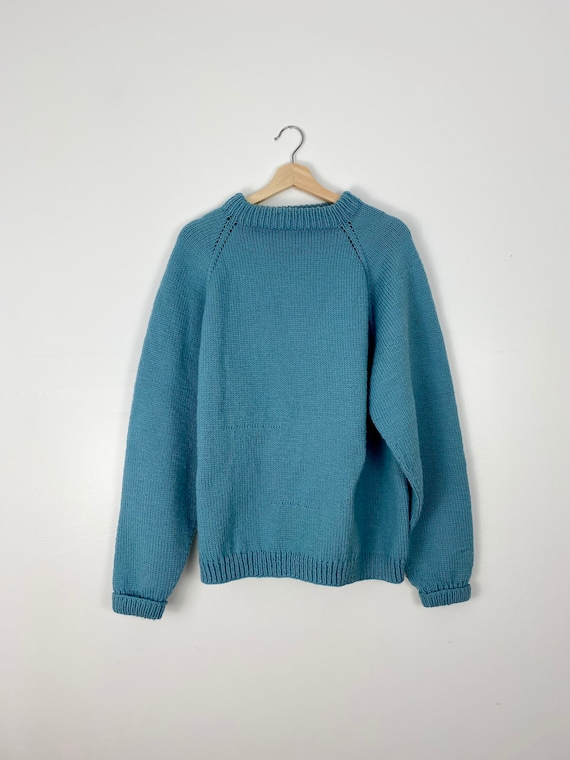 Hand Knit Acrylic Sweater