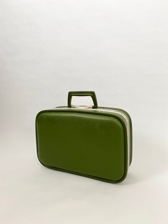 Avocado Green Suitcase