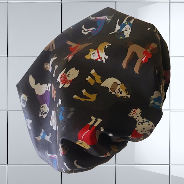 Luxury Shower Cap for dog lovers waterproof adult size