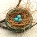 amyhrn317 reviewed Bird Lover Gift Fairy Garden Accessories Birds Nest Robins Nest Fairy Garden Miniature Nature Lover Gift Tiny Nest Collectibles Robin Eggs