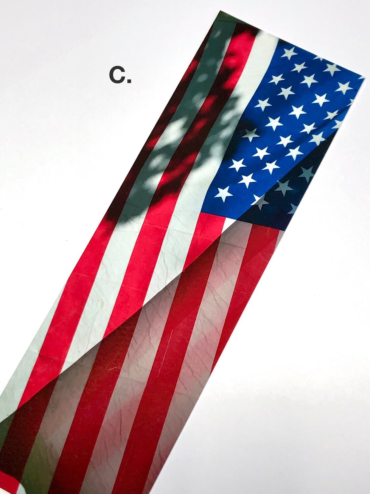 American Flag Patriotic Bookmark in Clear Sleeve Choice of 1 | Etsy