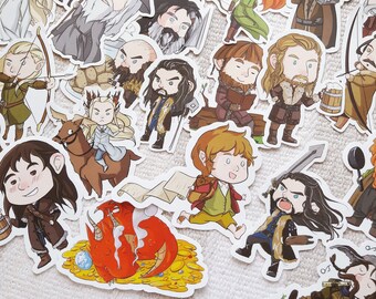 Hobbit vinyl stickers | LOTR stickers | Lord of the Rings stickers | Tolkien