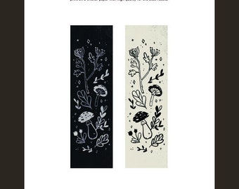 set of illustrated printable bookmarks dark academia etsy canada