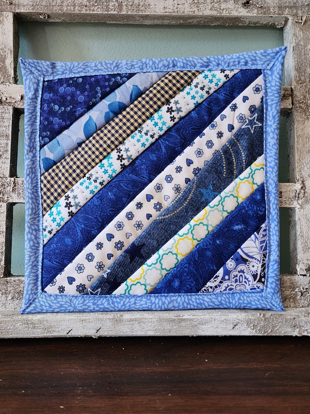 Handmade Quilted Hot Pads/pot Etsy