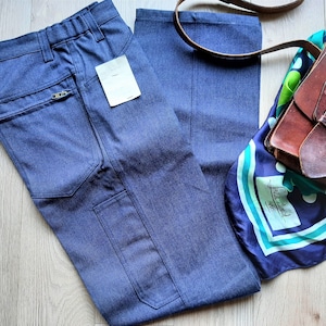 Vintage French Chore Pants XS: New Old Stock Deadstock Workwear