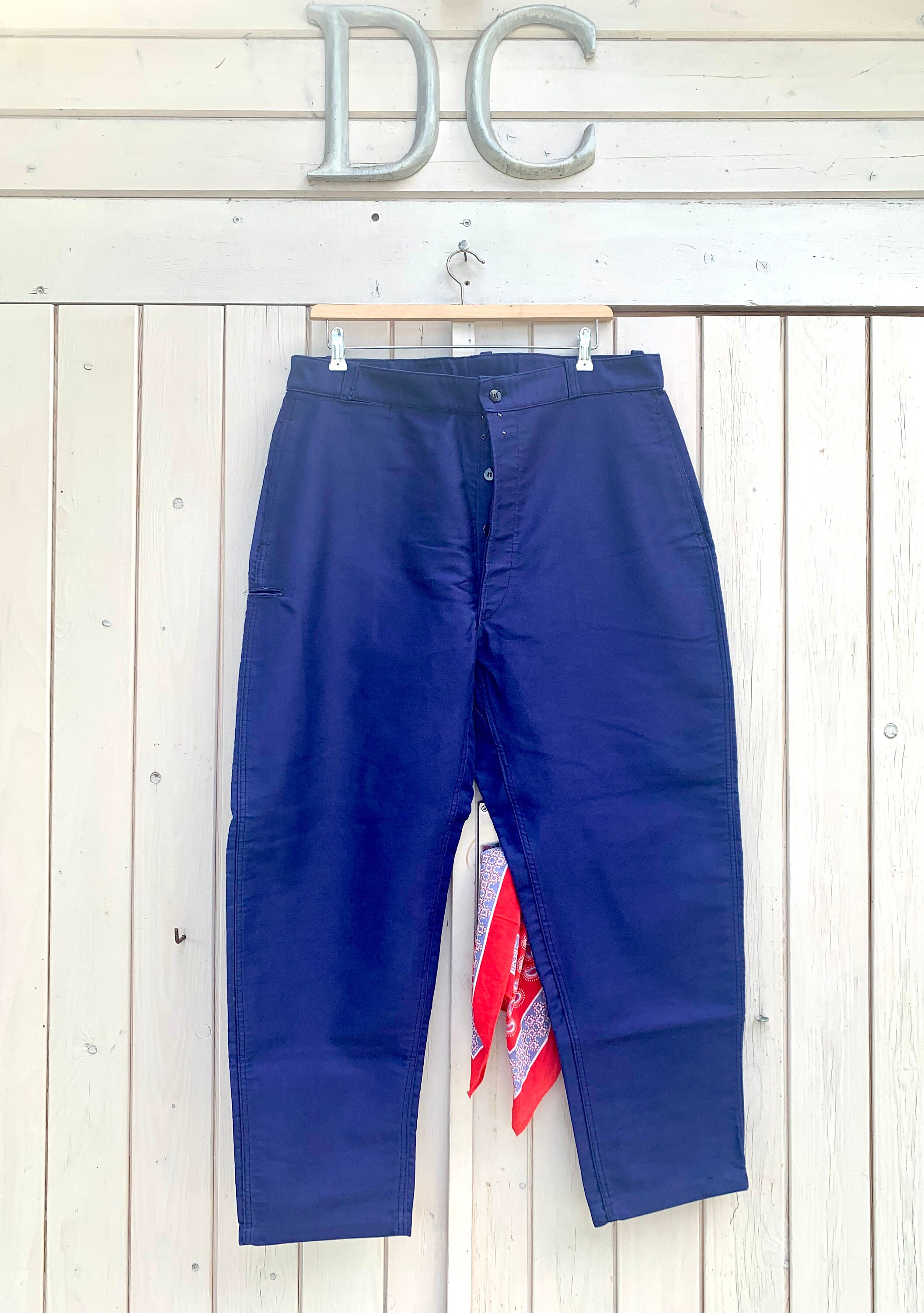 French Moleskin Trousers - Etsy