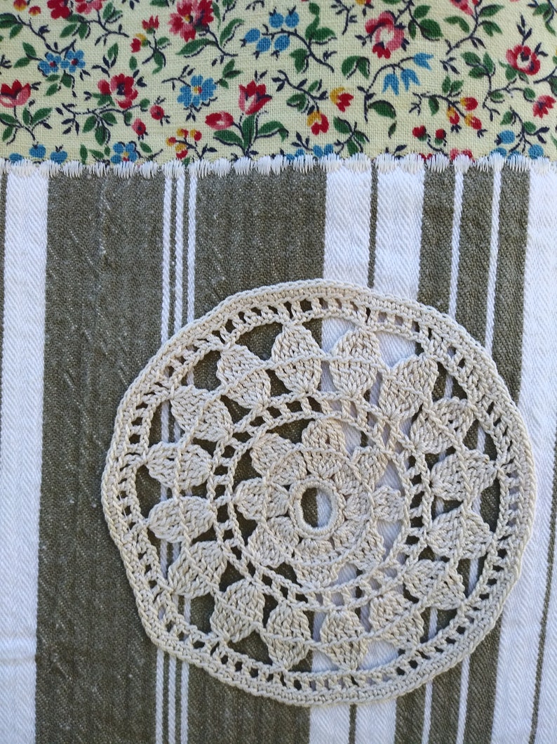 Handcrafted Toteshoppermarket bags Sac cabas vintage fabrics Made in France