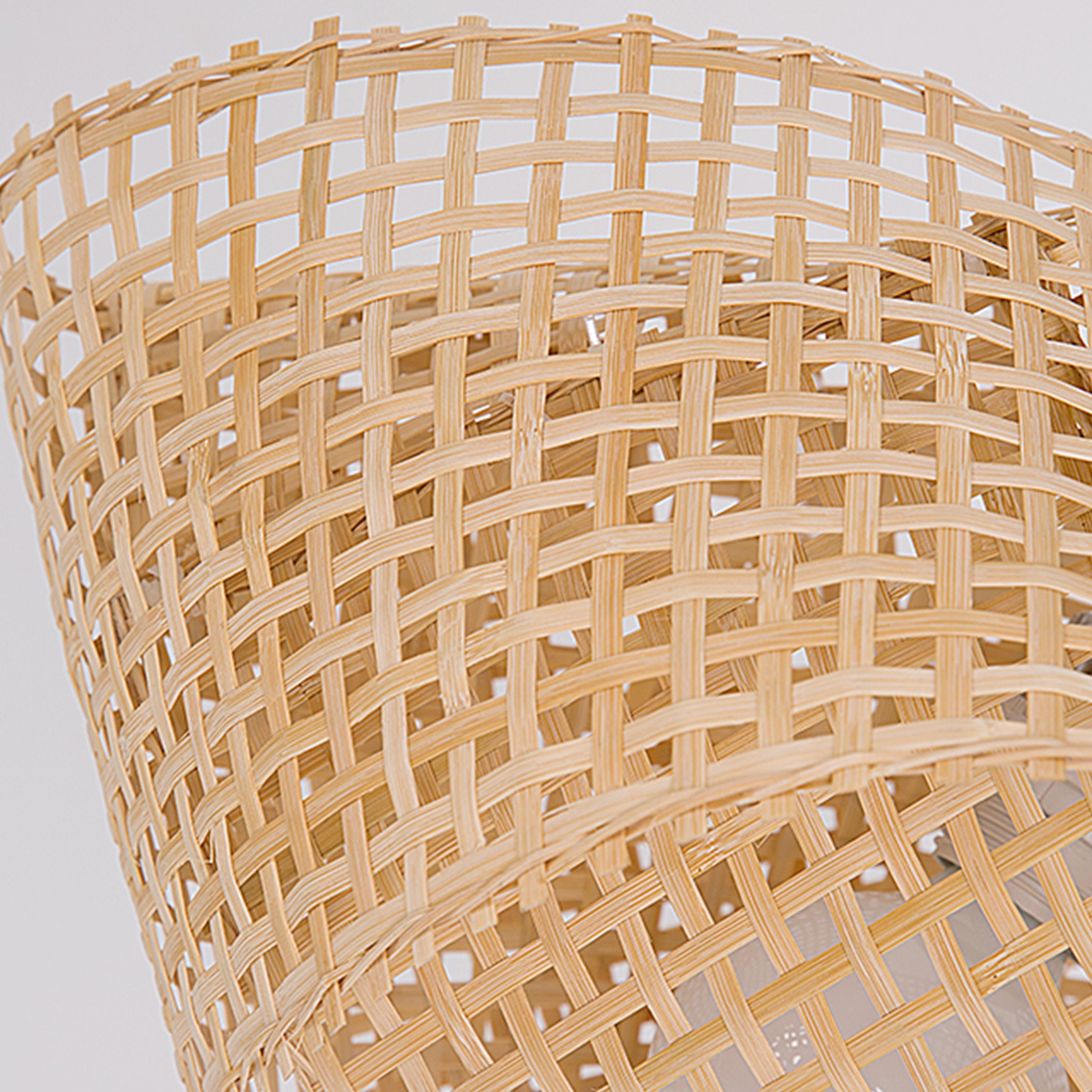 Woven Bamboo Pendant Lighting Fixtures Ceiling Hanging Light - Etsy