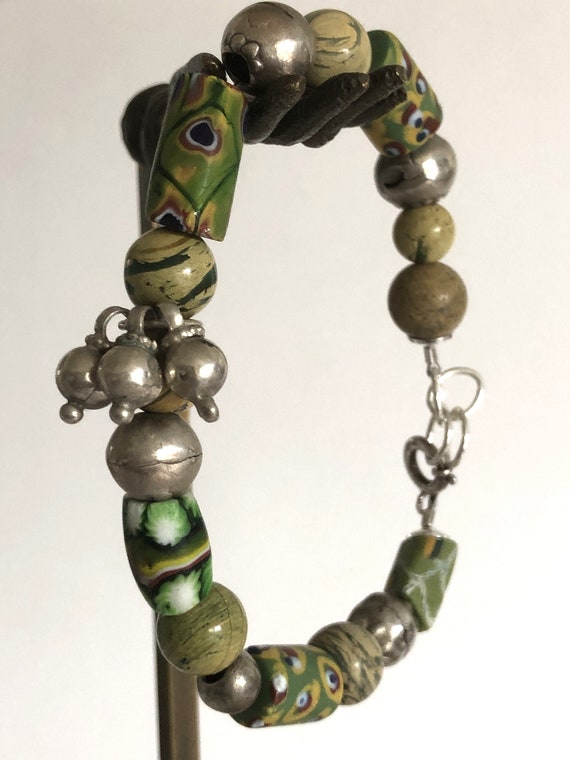 Armband  antike venezianische Glasperlen  Millefi… - image 4