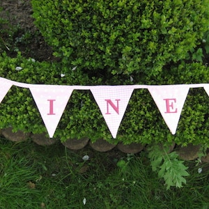 Embroidery file pennant chain &quot;A-Z&quot; ITH 13x18 frame