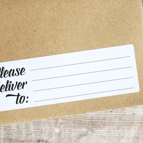 Blank Address Labels Shipping Stickers Mailing Labels 10 Etsy