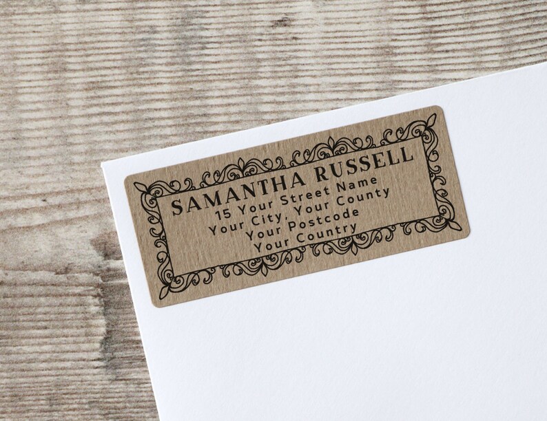 Custom return labels