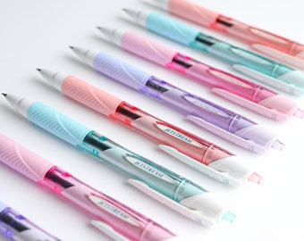 Uni Jetstream Ballpoint Pen 0.38mm 0.5mm 0.7mm Refills Black Ink Mint Pink Lavender Blue Pastel Japanese Stationery