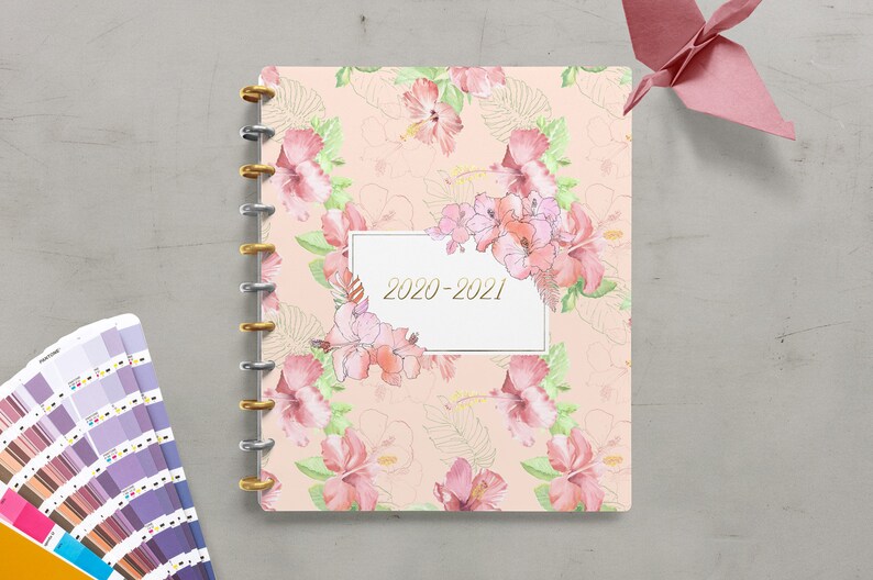Letter Size Planner COVER Mockup & Props Discbound Notebook Etsy