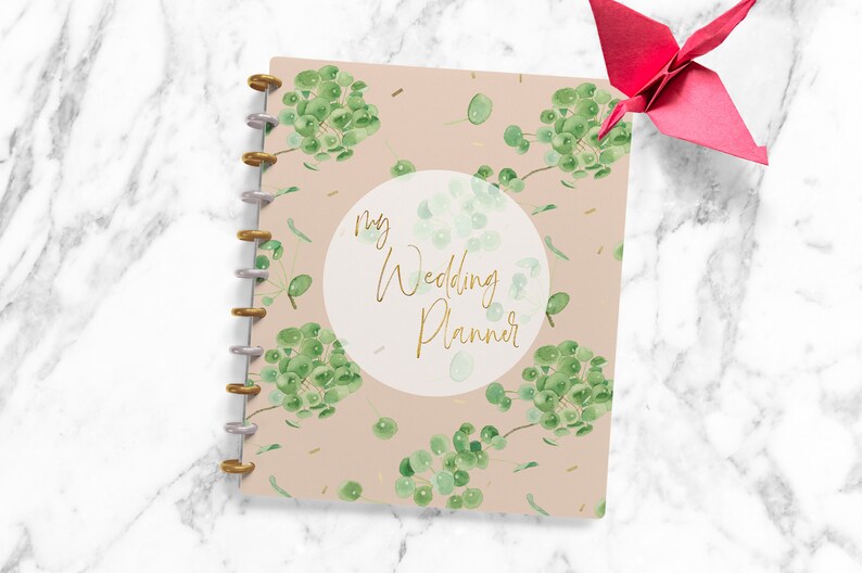 Letter Size Planner COVER Mockup & Props Discbound Notebook Etsy