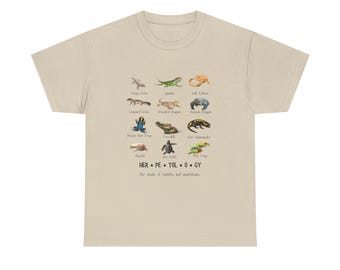 Herpetology Reptile/Amphibian Shirt