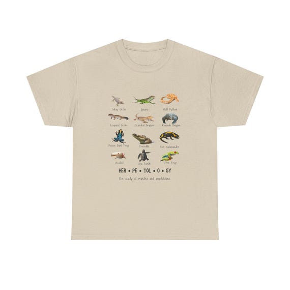 Herpetology Reptile/Amphibian Shirt