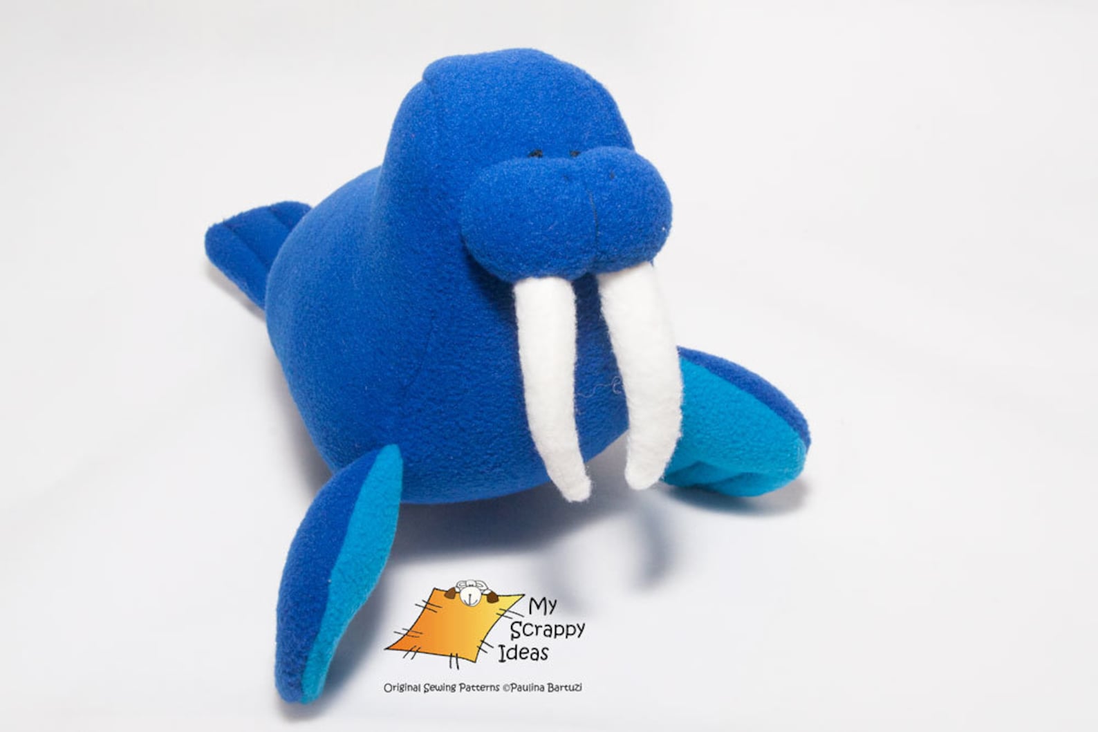 DIY Witty Walrus Fleece Toy / Softie / Stuffed Fabric Animal Etsy