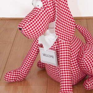 DIY Drop-Ear Dog Toy / Door-Stop / Home Decoration / Plushie PDF Sewing Pattern and Tutorial image 3