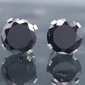 Boucles d’oreilles Black Spinel Stud