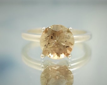 Green Schiller Oregon Sunstone Ring