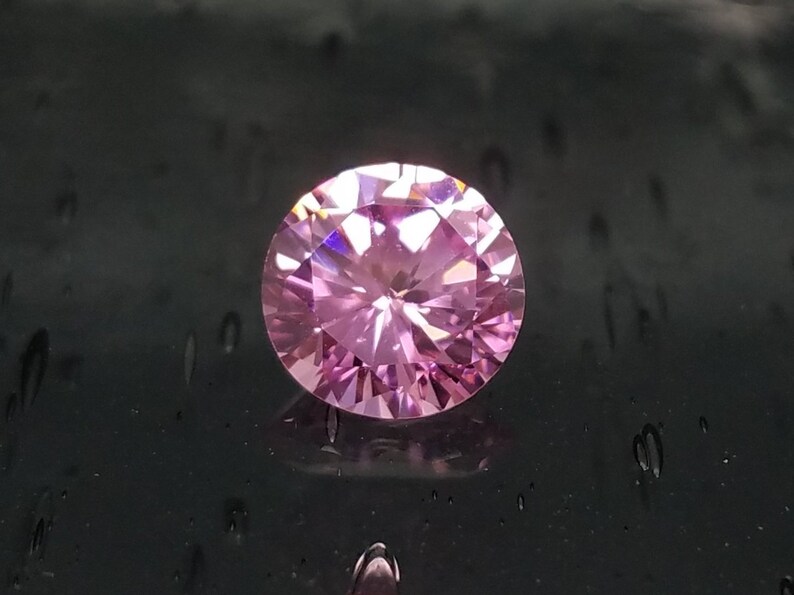 Rose Leaf CZ Flower Ring Sterling Silver Several Colors Size 4 5 6 7 8 Delicate Petite Cubic Zirconia Black Emerald Orange Lavender Pink Etc