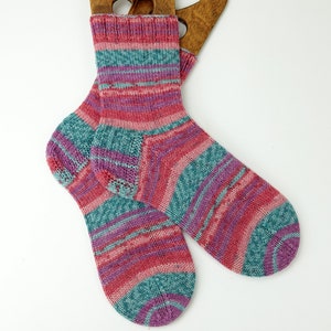 hand knitted socks, wool socks, handmade socks, women socks, warm winter socks, ladies socks, warm socks UK 6-6,5  US 7,5-8