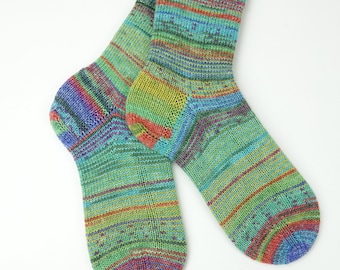 hand knitted socks, wool socks, handmade socks, women socks, warm winter socks, ladies socks, warm socks UK 6-6,5  US 7,5-8