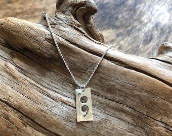 Semicolon Necklace, Semicolon Jewelry, Semicolon, Mental Health Awareness