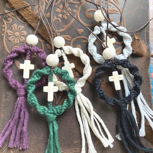 Car mirror cross, Cross car charm, Christian rearview mirror hanging, Car cross, Fathers da gift, Dad gift, Graduation gift, Car mirror