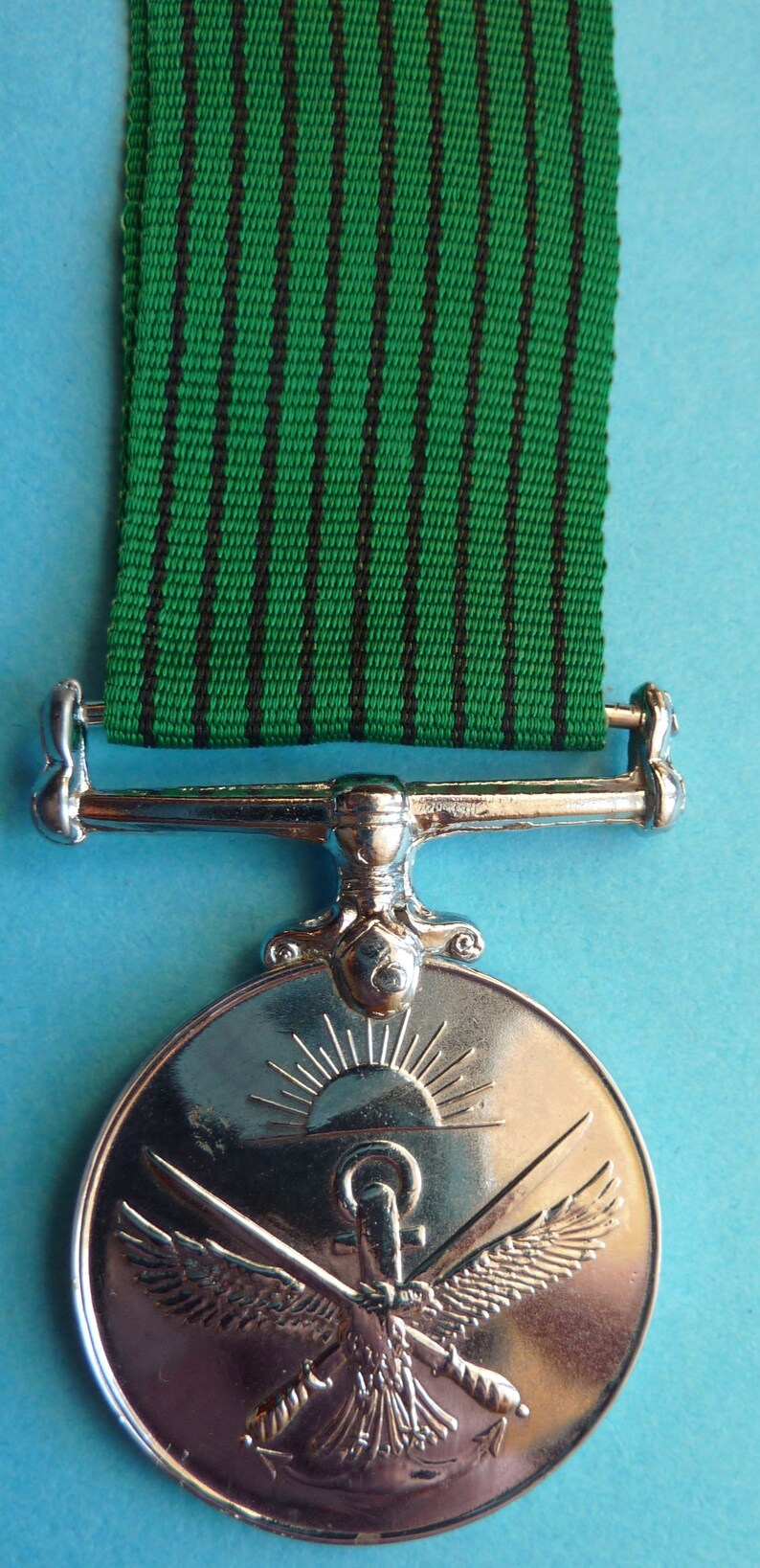 Indian Army 9 Years Long Service Medal. Named on Rim To | Etsy