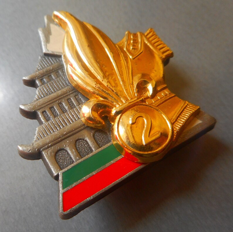 French Foreign Legion Badge. 2nd Regiment of Engineers Legion Etsy