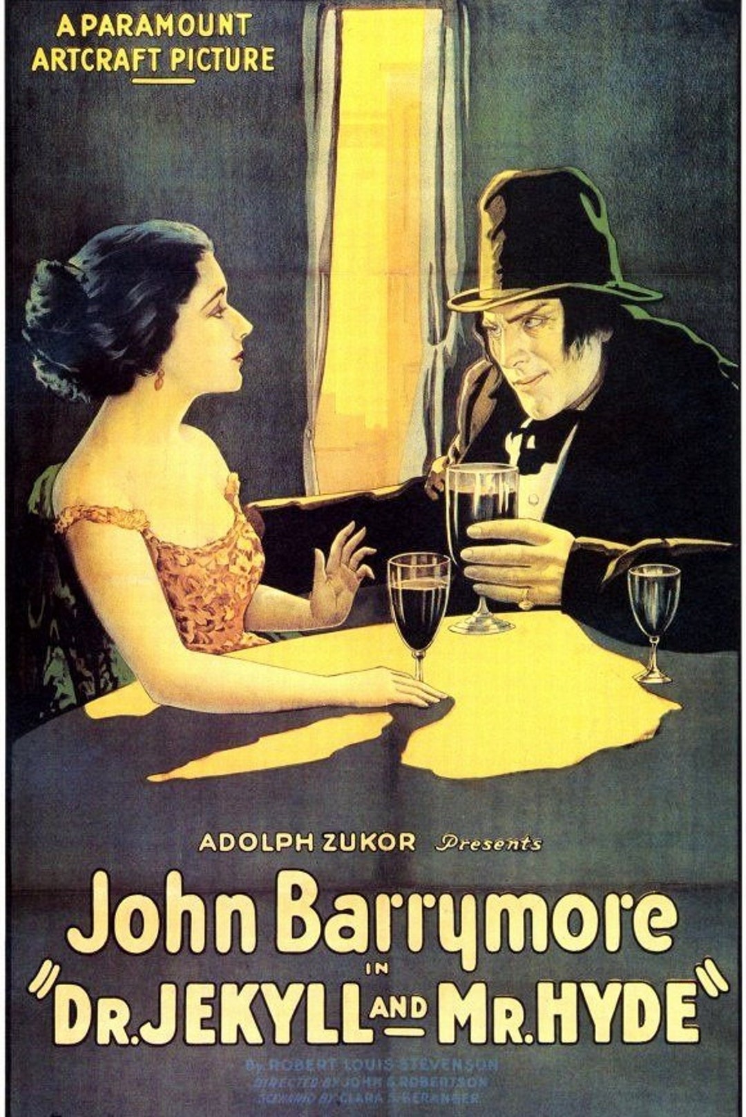 Reproduced A4 Size Cinema Poster of the 1920 Silent Movie Etsy