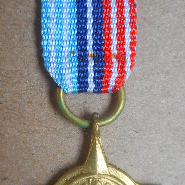 An Original Scarce Indian Army Miniature Medal. The Samar Seva Campaign Star of 1965