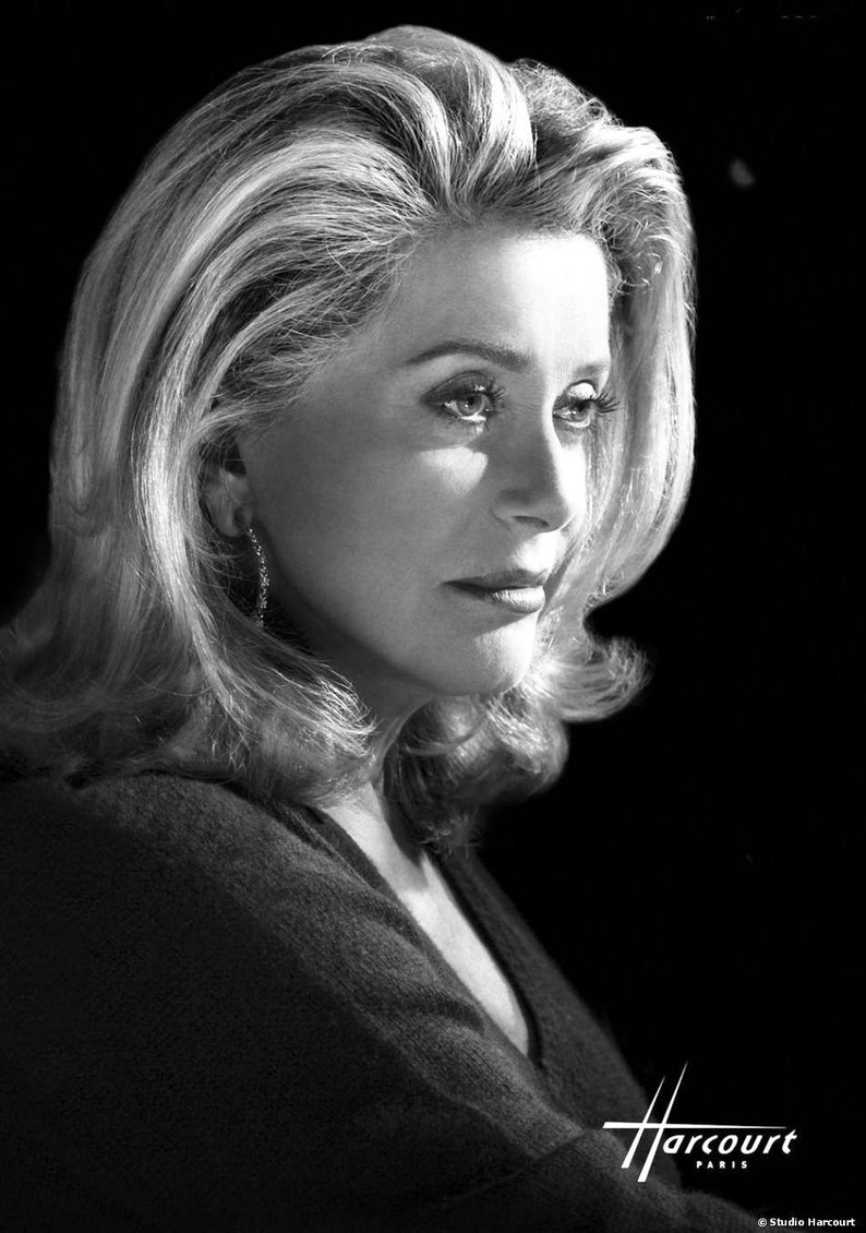 Postcard Type Publicity Photograph of the Most Stunning Looking /& Talented French Actress Catherine Deneuve