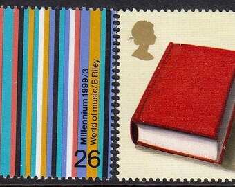 Set di francobolli commemorativi britannici. Il racconto degli artisti. 1999 Millennium Series - . (Menta, non montata e inutilizzata).