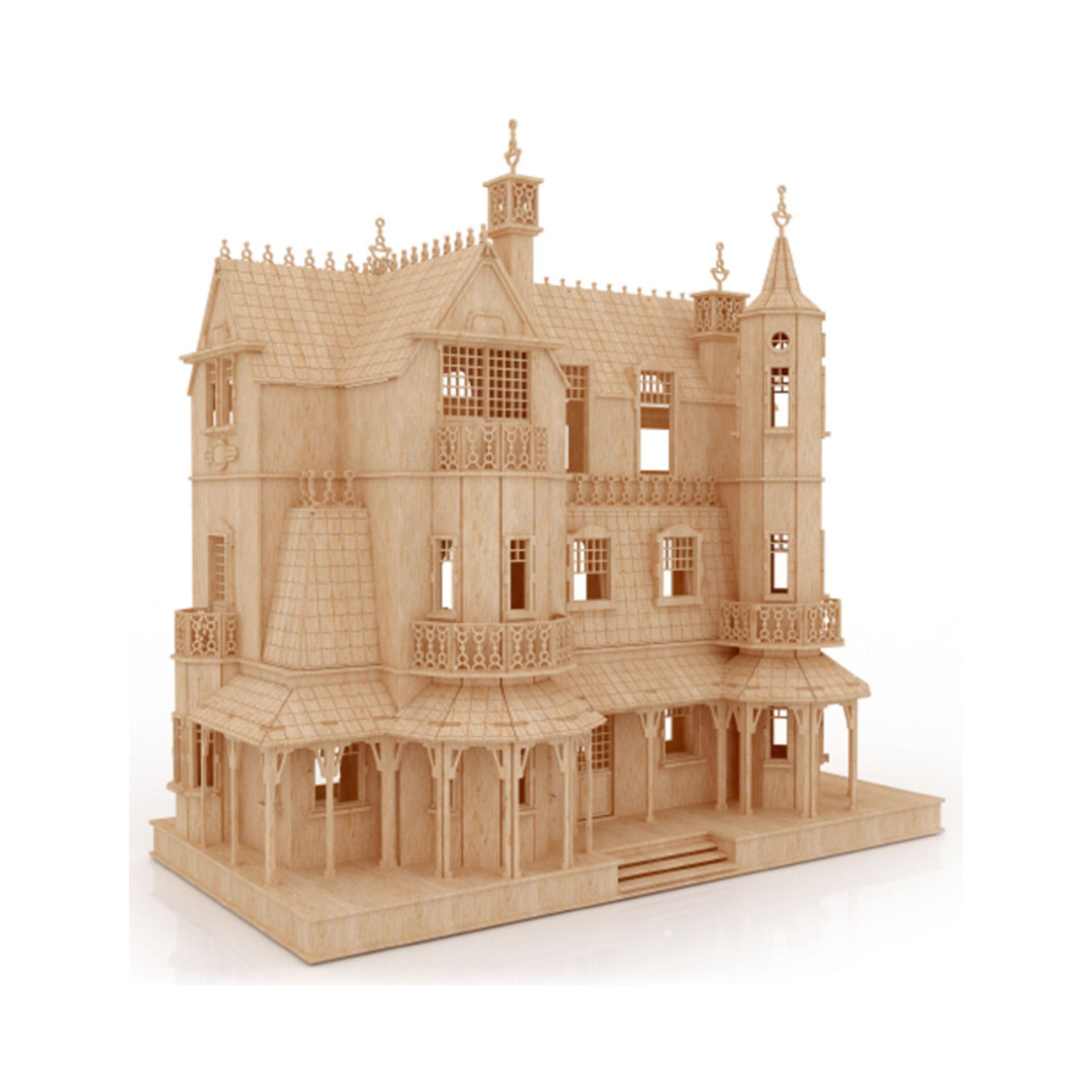 gothic dollhouse kit