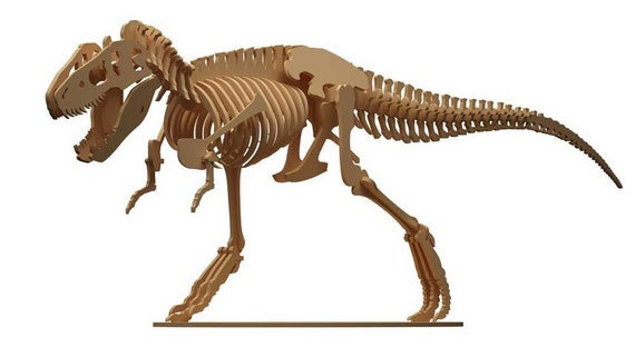 t rex wooden puzzle