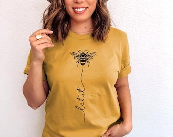 Let it bee tee shirt Clearance