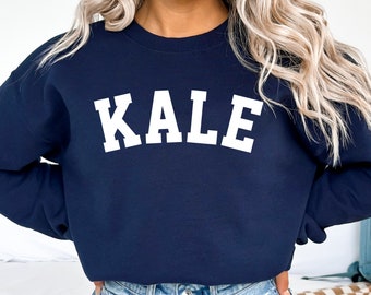 Kale Sweatshirt - Funny Kale Shirt - Cute Vegan Shirt - Kale Shirt - Kale Universisty - Kale Yeah - Shirt for Plant Lover