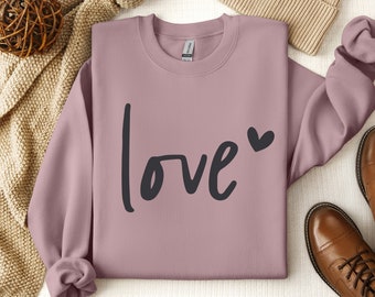 Liebe Sweatshirt | Liebesshirt - Valentinstagsshirt - Valentinstags-Sweatshirt - Valentinstags-Shirt - Be Mine - Herz-Sweatshirt