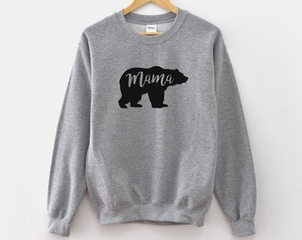 Mama Bär Sweatshirt | Mama Bär Shirt - Mama Shirt - Shirt für Mama - Mama Bär